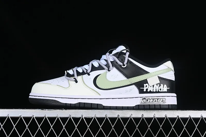 All Categories Nk SB Dunk Series Nk SB Dunk Low Low-top sneakers Nk Dunk Low Rolling in Black and white yellow panda Graffiti simple SB strap low-top casual sneakers DD1503-101